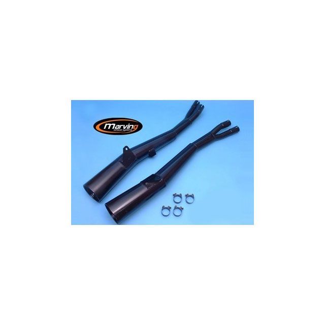 マービング デュアルマフラー Master ブラック - EU公道走行認可 for Suzuki GSX 550 ES/EF（83-） GSX 550 ES/EF mvg_S-2022-NC｜モトメガネ 店