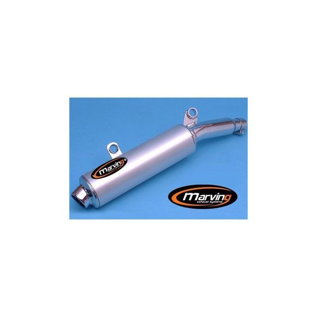 マービング マフラー Amacal Ø 100 クロム + アルミニウム - EU公道走行認可 for Suzuki DR 650 R 92 DR 650 R mvg_S-AAA-51-BC|モトメガネ 店