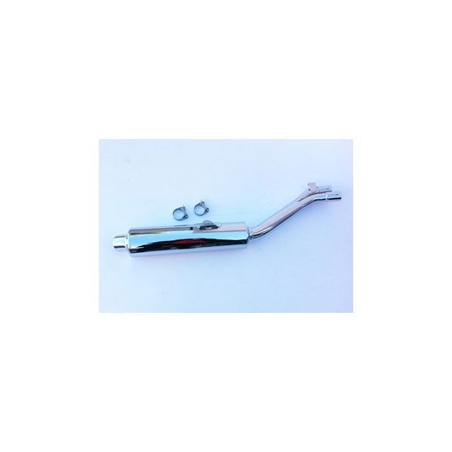 マービング マフラー Cylindrical Ø 114 クロム - EU公道走行認可 for Suzuki GSX 750 R W(92-94) GSX 750 R W mvg_S-2127-BC|モトメガネ 店