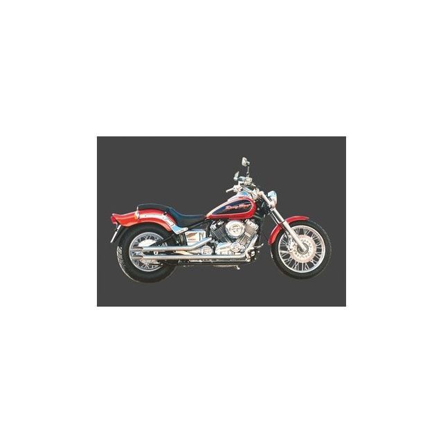 マービング フルシステム Drag pipes low long ステンレススチール ＆Oslash； 50 for Yamaha XVS 650 DRAG STAR（97- XVS 650 DRAG STAR mvg_Y-JC29-IX