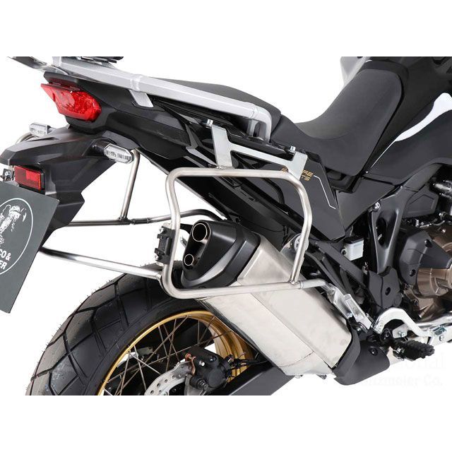 ヘプコ＆ベッカー Cutout ホルダーのみ（シルバー） CRF1100L AfricaTwin Adventure Sport 651-9522-0022F｜モトメガネ 店