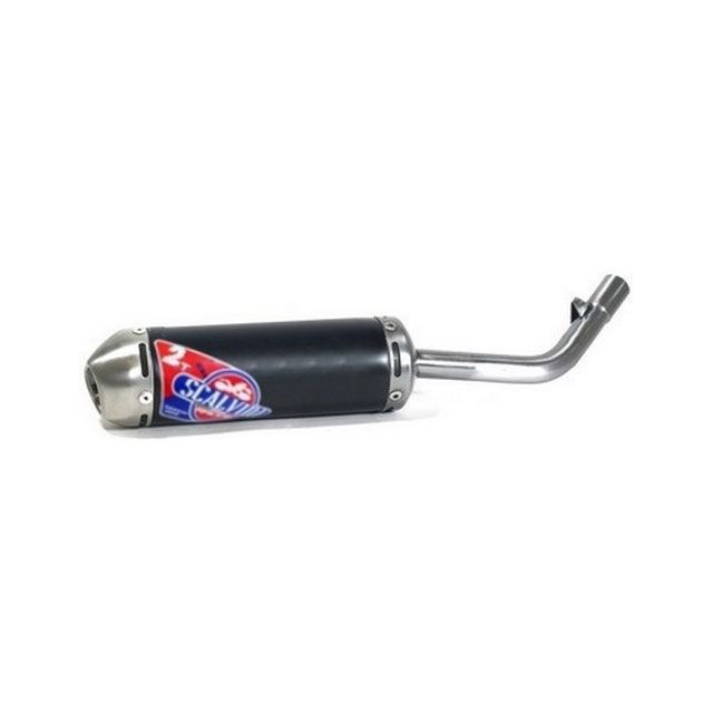 スカルビーニ ラウンド ブラックアノダイズド 直径 70mm サイレンサー INOXエンドキャップ ｜ 002.081323 HM MOTO HM 50- DER sca_002-081323