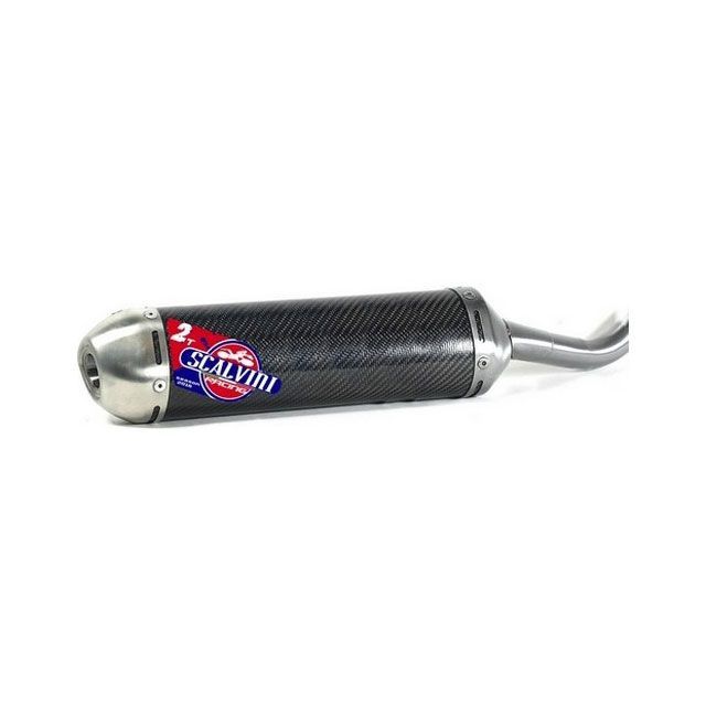 スカルビーニ サイレンサー ツーストロークエンジン （カーボンボディ INOXエンドキャップ） ｜ 002.064113 CR 125 sca_002-064113｜モトメガネ 店