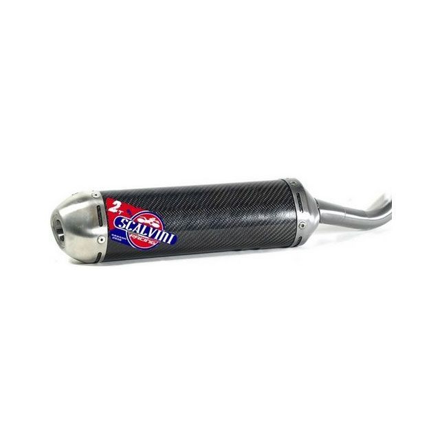 スカルビーニ サイレンサー ツーストロークエンジン （カーボンボディ INOXエンドキャップ） ｜ 002.064233 WR 125 sca_002-064233