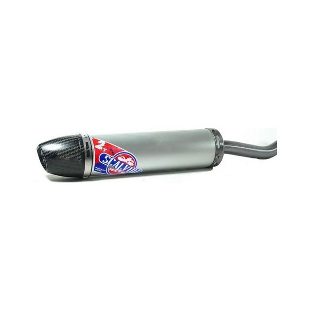 スカルビーニ Mix サイレンサー ツーストロークエンジン アルミニウム カーボンキャップ ｜ 002.014122 TC 125 SX 125/150 sca_002-014122