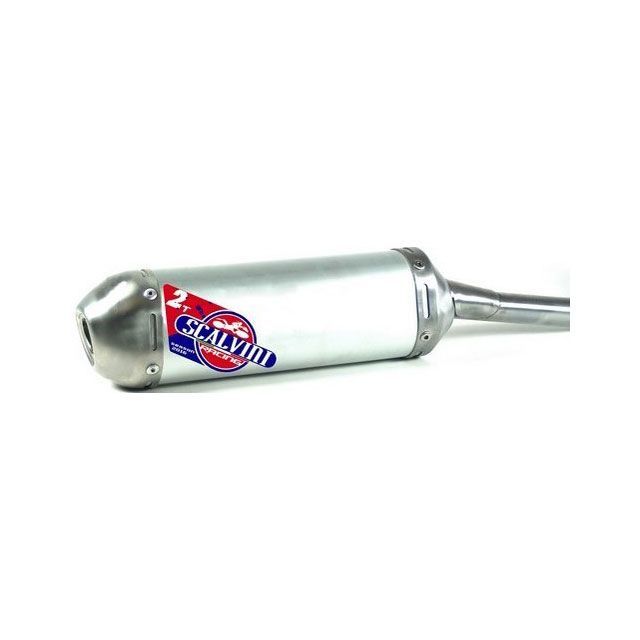 スカルビーニ スタンダード サイレンサー ツーストロークエンジン アルミニウム INOXキャップ ｜ 002.049011 KX 500 sca_002-049011