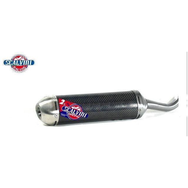 スカルビーニ サイレンサー ツーストロークエンジン （カーボンボディ INOXエンドキャップ） ｜ 002.144213 125 SE-R sca_002-144213