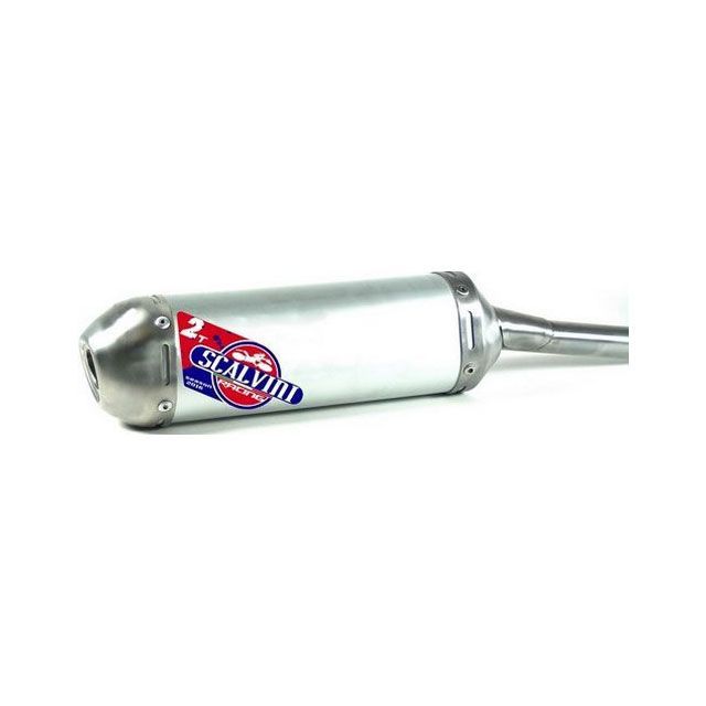 スカルビーニ スタンダード サイレンサー ツーストロークエンジン アルミニウム INOXキャップ ｜ 002.156111 TM MX 250/300 sca_002-156111