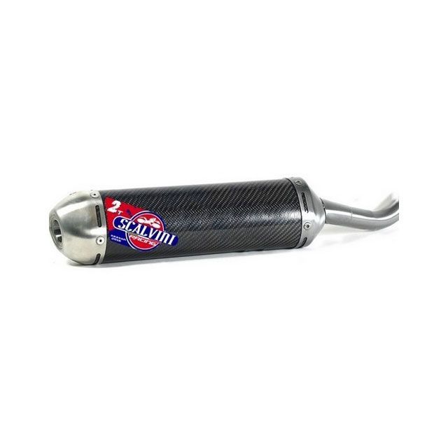 スカルビーニ サイレンサー ツーストロークエンジン （カーボンボディ INOXエンドキャップ） ｜ 002.156223 TM EN 250/300 sca_002-156223