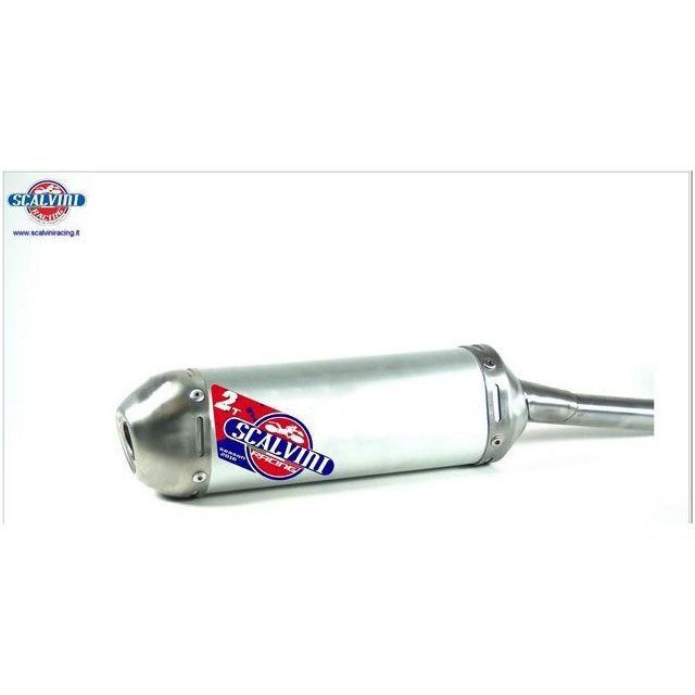スカルビーニ スタンダード サイレンサー ツーストロークエンジン (アルミニウム INOXキャップ) | 002.154331 TM SMR 125/144 sca_002-154331|モトメガネ 店
