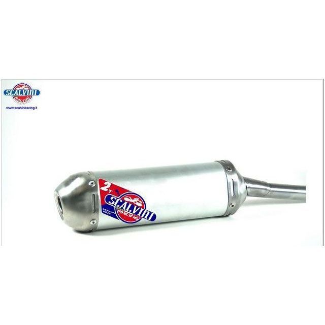 スカルビーニ スタンダード サイレンサー ツーストロークエンジン （アルミニウム INOXキャップ） ｜ 002.156331 TM SMR 250/300 sca_002-156331