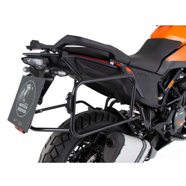 ヘプコ&ベッカー Sidecase holder (not Lock it) Xtravel not possible!(ブラック) 390 Adventure 653-7601-0001|モトメガネ 店