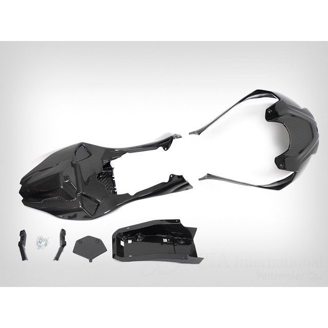 ワンダーリッヒ カーボン 一体型テールカウル （Single seat）＆一体型タンクサイドカバーセット（カーボン） M1000RR S1000RR W36240-201