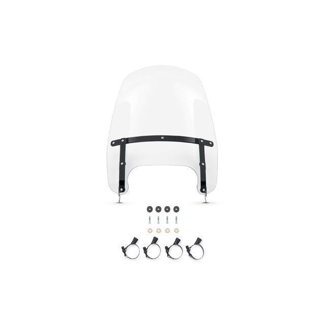 ハーレーダビッドソン Wind Splitter H-D Detachables Compact 19 in. Windshield ソフテイル 57400324