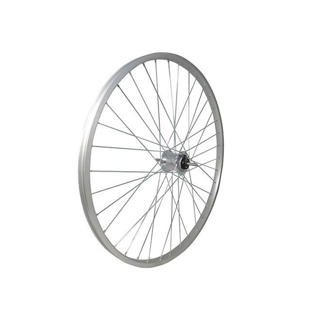敷島（自転車） 前輪26X1 3/8ハブダイナモ HILMO アルミ L-793