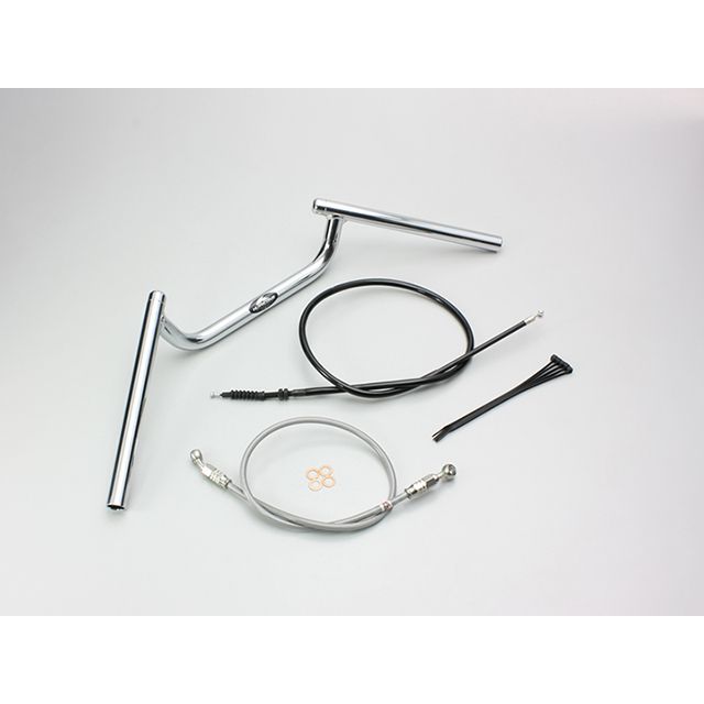 ハリケーン コンドル ハンドルSET（クロームメッキ） Z250 H714-020C