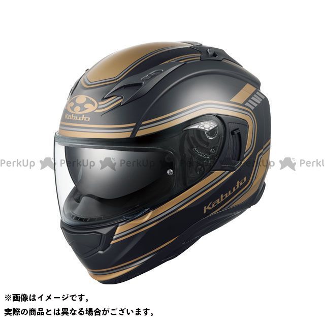 KAMUI-3 CLASSIC フラットブラックゴールドカブトヘルメット 924114-2139309.jpg