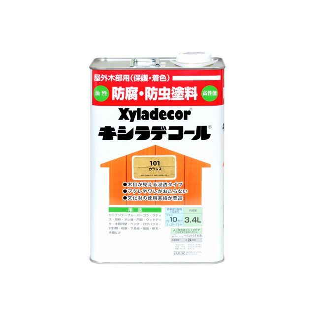 カンペハピオ キシラデコール カラレス 3.4L ・00017670080000|モトメガネ 店