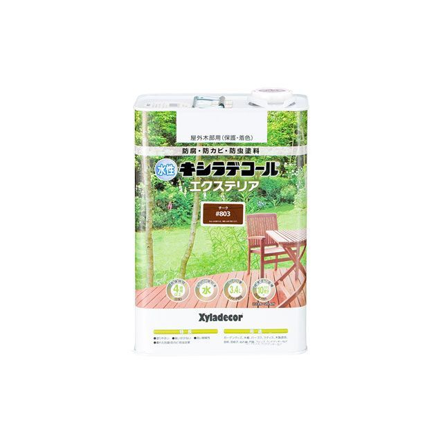 カンペハピオ 水性キシラデコール エクスS チーク 3.4L ・00047670090000