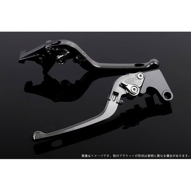 SPEEDRA アジャストレバー 3D可倒式（レバー本体カラー：チタン） ADV150 アジャスターカラー シルバー LVDG078TM-SR