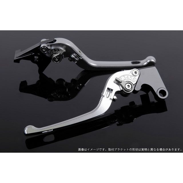 SPEEDRA アジャストレバー 3D可倒式（レバー本体カラー：シルバー） アジャスターカラー チタン LVDG079SR-TM