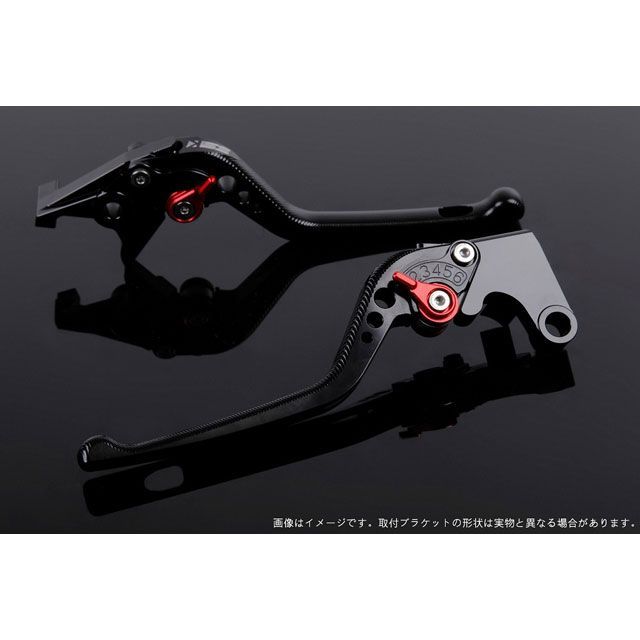 SPEEDRA モンスター797 モンスター821 スクランブラー デザートスレッド レバー アジャストレバー 3Dロング(レバー本体カラー
