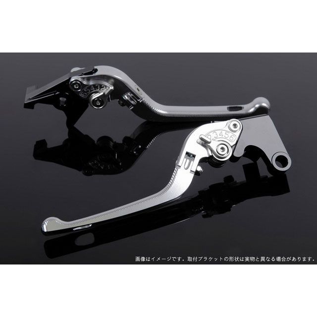SPEEDRA アジャストレバー 3D可倒式（レバー本体カラー：シルバー） スクランブラーカフェレーサー アジャスターカラー シルバー LVDG080SR-SR