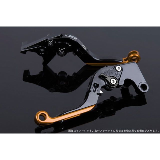 SPEEDRA ハイパーモタード939SP スクランブラー カフェレーサー レバー アジャストレバー 可倒延長式(レバー本体カラー