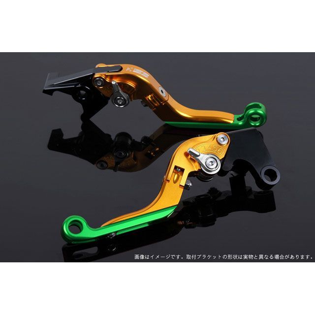 SPEEDRA ハイパーモタード939SP スクランブラー カフェレーサー レバー アジャストレバー 可倒延長式(レバー本体カラー