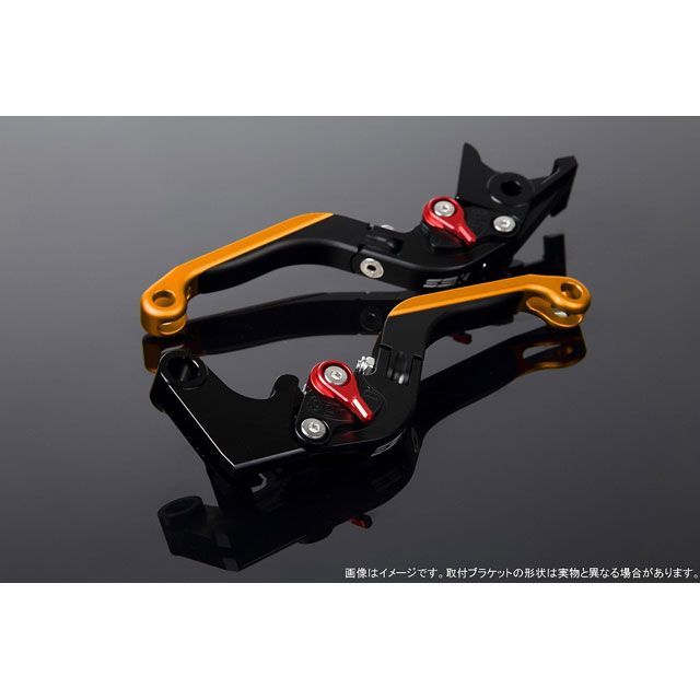 SPEEDRA ハイパーモタード939SP スクランブラー カフェレーサー レバー アジャストレバー 可倒延長式(レバー本体カラー