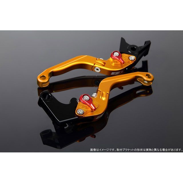 SPEEDRA ハイパーモタード939SP スクランブラー カフェレーサー レバー アジャストレバー 可倒延長式(レバー本体カラー