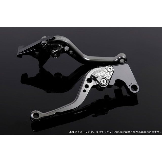SPEEDRA アジャストレバー スタンダードショート（レバー本体カラー：チタン） XMAX アジャスターカラー チタン LVCG081TM-TM｜モトメガネ 店 8,702円