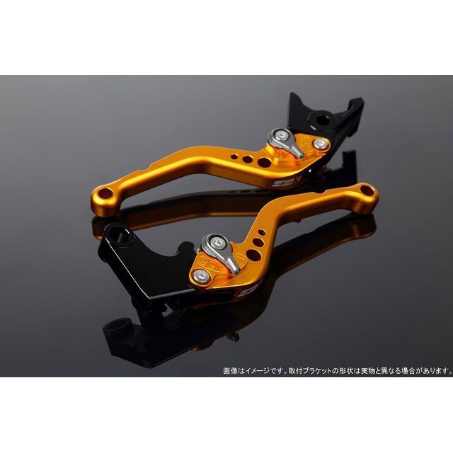 SPEEDRA アジャストレバー スタンダードショート（レバー本体カラー：マットゴールド） XMAX アジャスターカラー マットチタン LVCM081GD-TM｜モトメガネ 店
