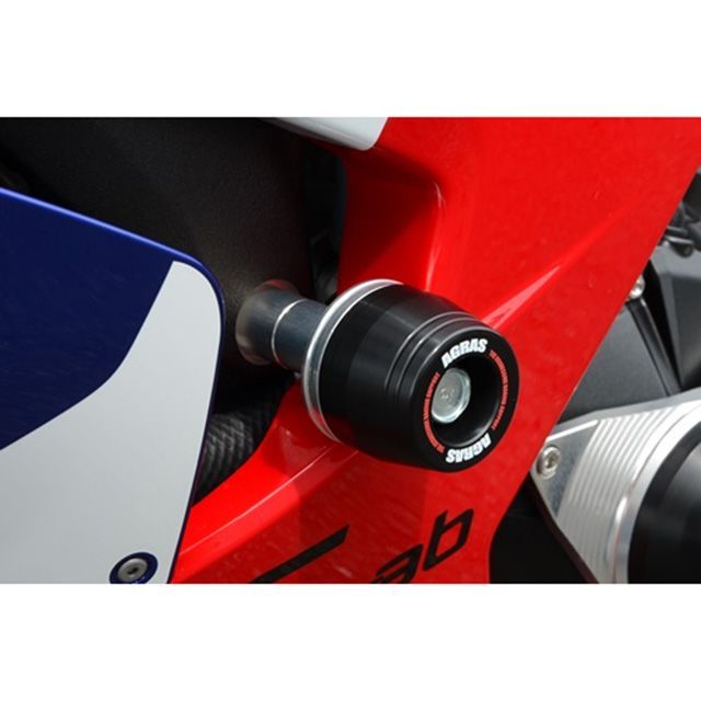 アグラス レーシングスライダー フレームタイプ CBR1000RR-R カラー ジュラコン（R）/ホワイト タイプ ロゴ有 342-182-000X