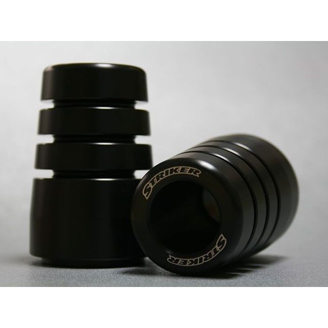 ストライカー ガードスライダー リペア スライダーコーン ジュラコン（R）75mm 黒 穴φ12 SS-RGSSC075K-12