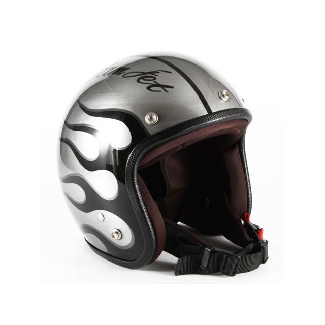 72ジャムジェット JCP-28 IRON FLAME（シルバー） サイズ フリー/57-60cm未満 JCP-28｜モトメガネ 店