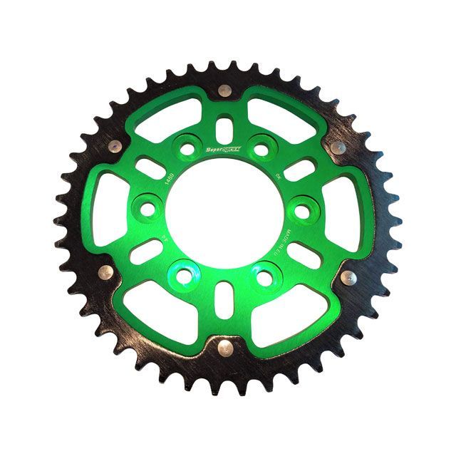 スーパースプロックス リアスプロケット STEALTH（ステルス） 1489-44T グリーン RST-1489：44-GRN