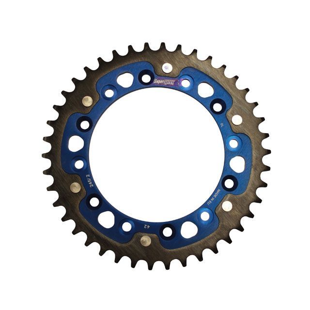 スーパースプロックス リアスプロケット STEALTH（ステルス） 245/2-42T（ブルー） RST-245/2：42-BLU