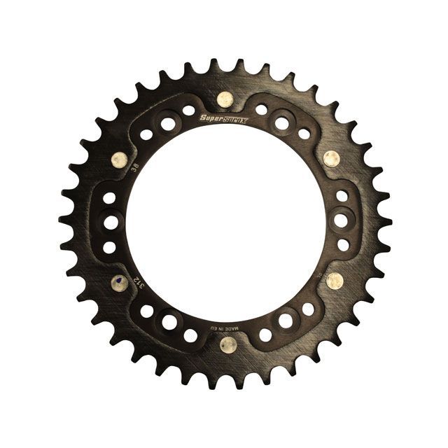 スーパースプロックス リアスプロケット STEALTH（ステルス） 312-38T（ブラック） RVF750 RST-312：38-BLK｜モトメガネ 店