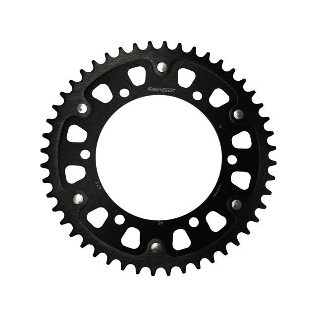 スーパースプロックス リアスプロケット STEALTH(ステルス) 472-48T(ブラック) RST-472:48-BLK|モトメガネ 店
