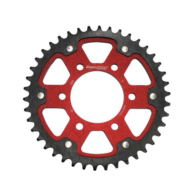 スーパースプロックス リアスプロケット STEALTH（ステルス） 488-42T（レッド） RST-488：42-RED