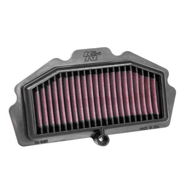 ケイ＆エヌ リプレイスメント エアフィルター Ninja650 17-20/Z650 17-20/Vulcan S 15-20 KA-6415｜モトメガネ 店