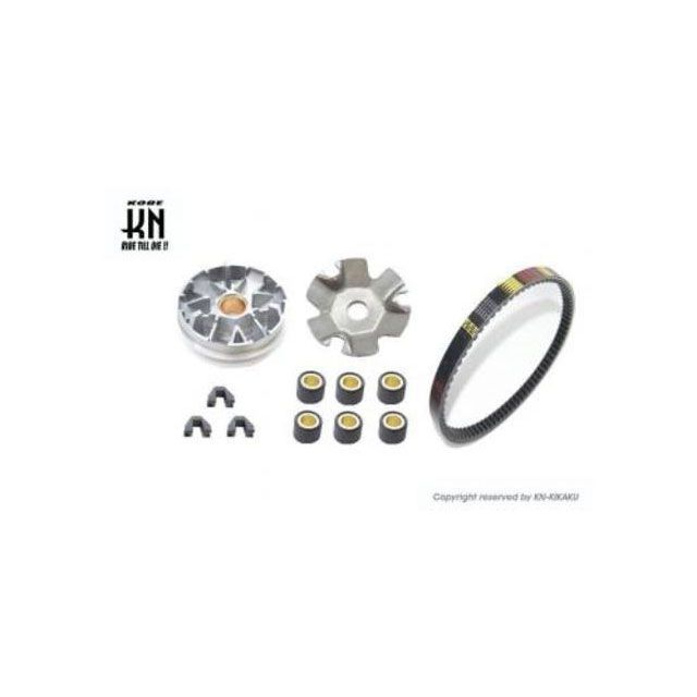 KN企画 ハイスピードプーリーセット 【レッツ/ヴェルデ】ベルト付 LET-SET