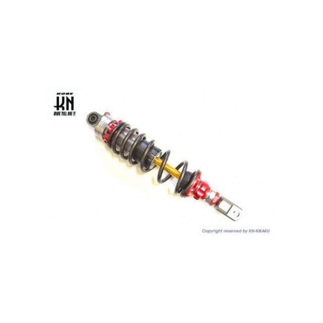 KN企画 MOS ショックアブソーバー【アドレスV125】レッド【減衰、車高調整、イニシャル調整】 S-SH34-A01