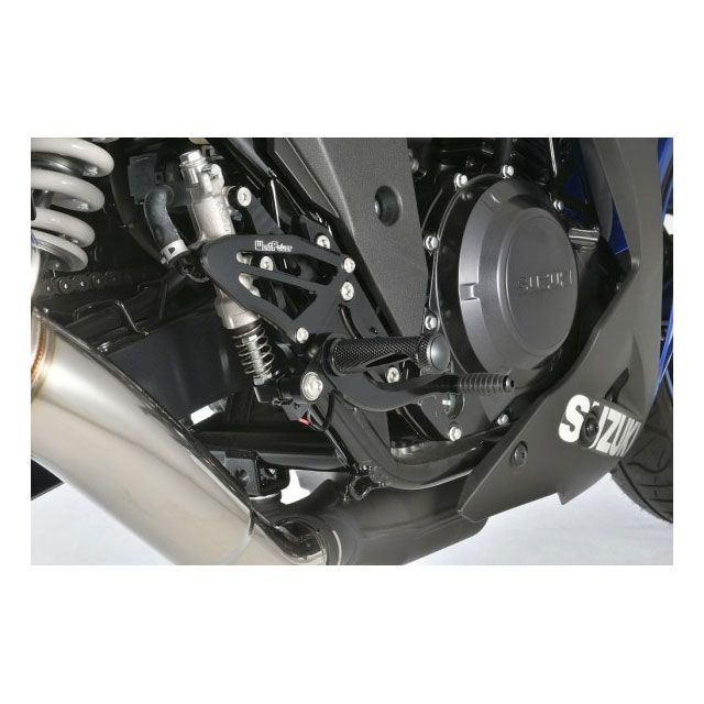 ウエストパワー ライディングステップ ブラック GSX250R 22-000002｜モトメガネ 店