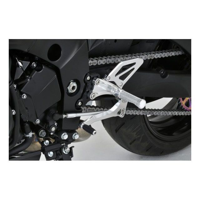 ウエストパワー ライディングステップ（シルバー） KATANA/GSX-S1000/F 40-000003｜モトメガネ 店