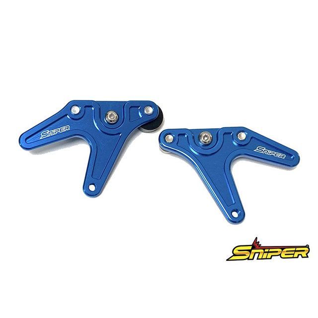 スナイパー YZF-R25/YZF-R3 MT-25/MT-03 レーシングスタンドフック 青 SP0113BL