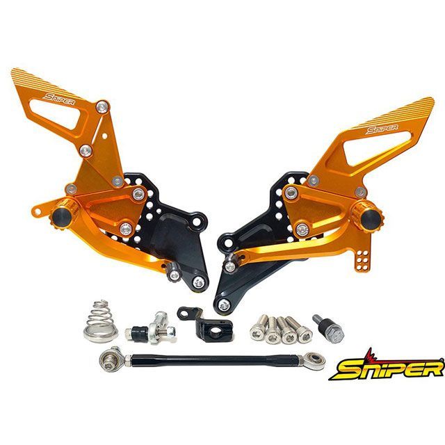 専用品 楽天市場】SNIPER YZF-R25/YZF-R3 レース用 バックステップ 金