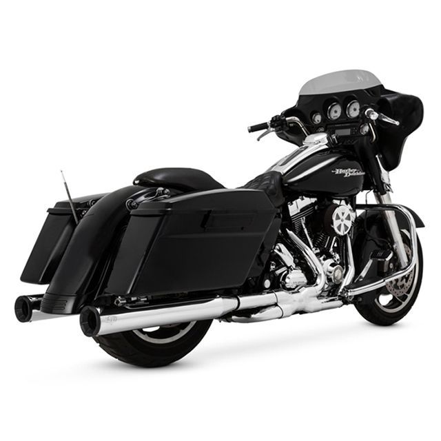 バンス ELIMINATOR400 スリップオン クローム/ブラック TOURING 16706