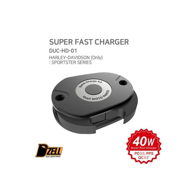 DZELL 汎用 その他電装パーツ Dzell USB TWOポート HD-01(タイプC) ディーゼル